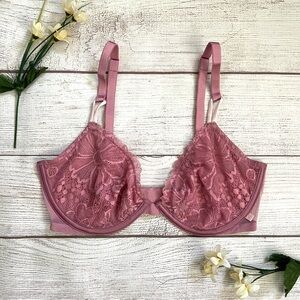 Victoria Secret Unlined Lace Demi Bra